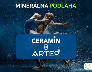 ARTEO CERAMIN - Minerálna kompozitná podlaha s dizajnom dreva a odolnosťou kameňa